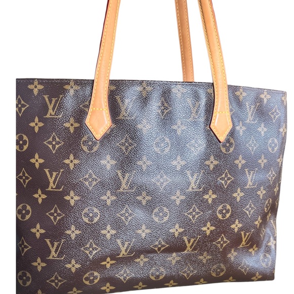 AUTHENTIC LOUIS VUITTON MONOGRAM WILSHIRE MM TOTE BAG. - Picture 3 of 15